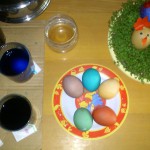 jaja już kolorowe