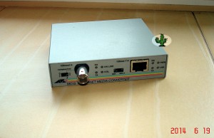 ethernet media converter MC15, 10BASE2 10BASE-T
